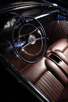 Ford f 100 custom truck 1956. Artist: Simon Clay