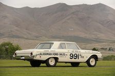 Ford Galaxie 500 race car 1962. Artist: Simon Clay