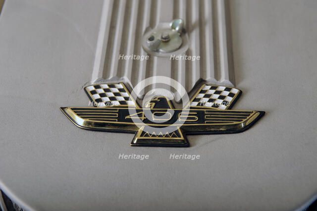 Ford Galaxie 500 race car 1962. Artist: Simon Clay.