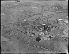 Ford Green Iron Works and Norton Colliery, Ford Green, Staffordshire, c1930s. Creator: Arthur William Hobart