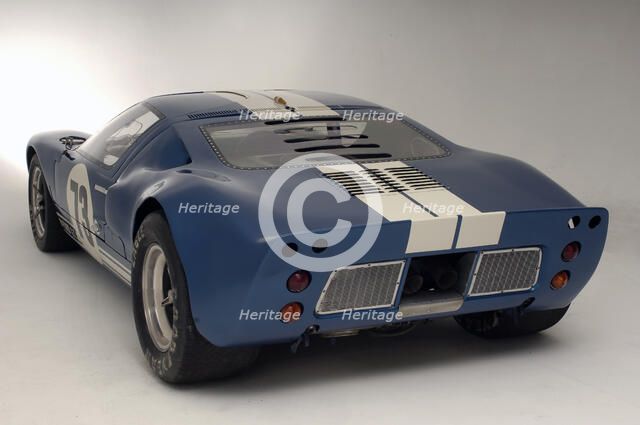 Ford GT40 Daytona prototype 1965. Artist: Simon Clay.