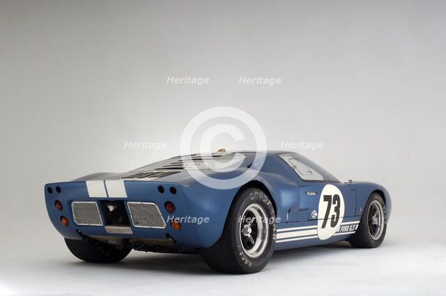 Ford GT40 Daytona prototype 1965. Artist: Simon Clay.