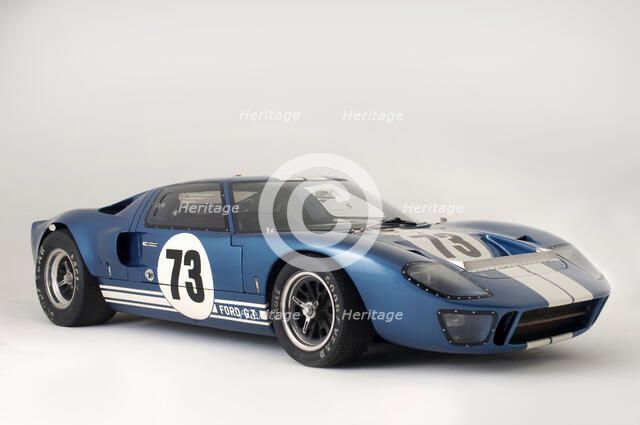 Ford GT40 Daytona prototype 1965. Artist: Simon Clay.