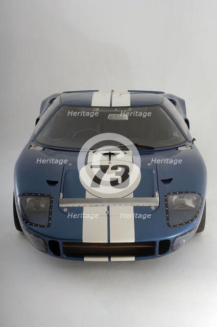 Ford GT40 Daytona prototype 1965. Artist: Simon Clay.