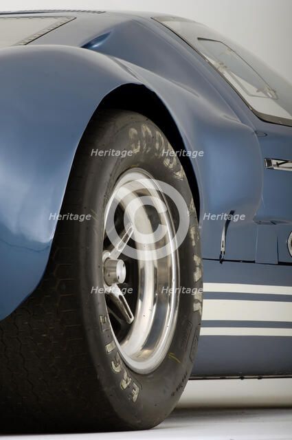 Ford GT40 Daytona prototype 1965. Artist: Simon Clay.