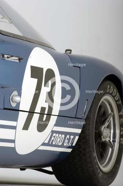 Ford GT40 Daytona prototype 1965. Artist: Simon Clay.