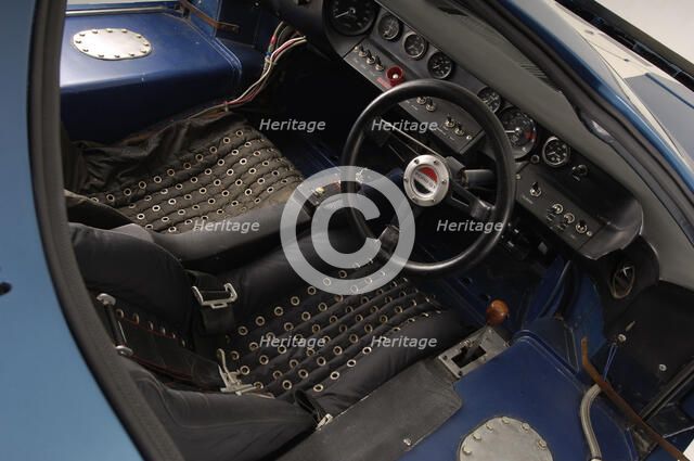 Ford GT40 Daytona prototype 1965. Artist: Simon Clay.