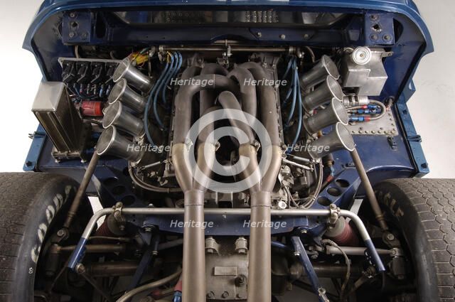 Ford GT40 Daytona prototype 1965. Artist: Simon Clay.