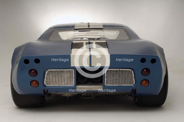 Ford GT40 Daytona prototype 1965. Artist: Simon Clay.