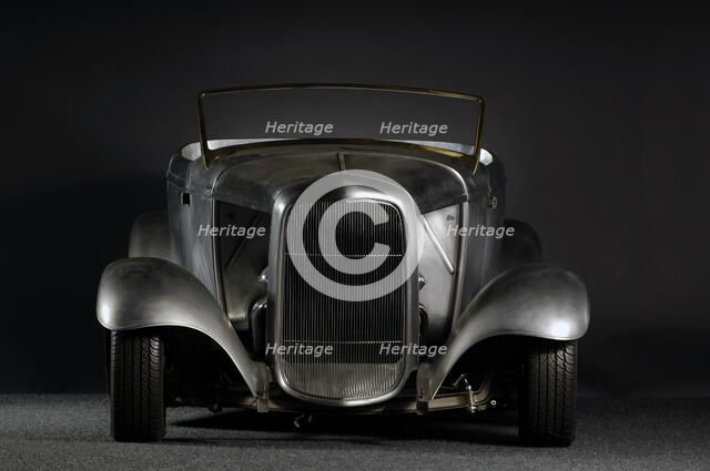 Ford Hot rod custom metal body 1934. Artist: Simon Clay.