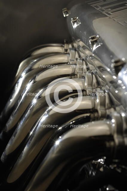 Ford Hot rod custom metal body 1934. Artist: Simon Clay.