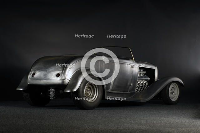 Ford Hot rod custom metal body 1934. Artist: Simon Clay.