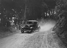 Ford Model A taking part in a motoring trial, c1930s. Artist: Bill Brunell