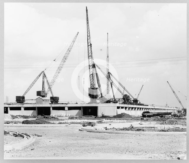 Ford Motor Company Works, Thames Foundry, Dagenham, Havering, GLA, 30/05/1956. Creator: John Laing plc.