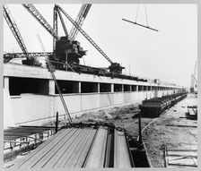 Ford Motor Company Works, Thames Foundry, Dagenham, Havering, GLA, 30/05/1956. Creator: John Laing plc