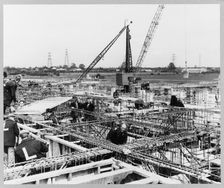 Ford Motor Company Works, Thames Foundry, Dagenham, Havering, GLA, 30/05/1956. Creator: John Laing plc
