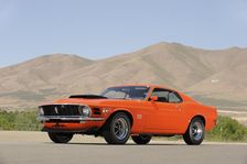 Ford Mustang Boss 429 1970. Artist: Simon Clay