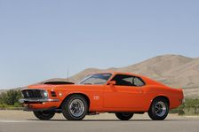 Ford Mustang Boss 429 1970. Artist: Simon Clay