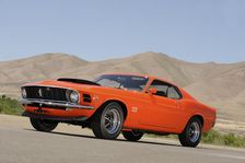 Ford Mustang Boss 429 1970. Artist: Simon Clay
