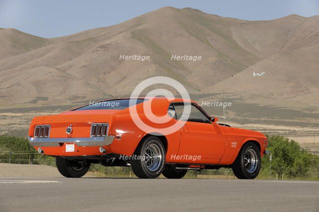 Ford Mustang Boss 429 1970. Artist: Simon Clay.