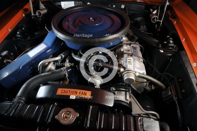 Ford Mustang Boss 429 1970. Artist: Simon Clay.