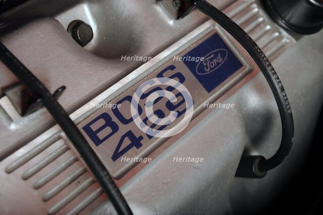 Ford Mustang Boss 429 1970. Artist: Simon Clay.