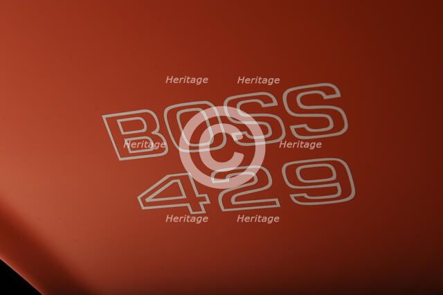 Ford Mustang Boss 429 1970. Artist: Simon Clay.