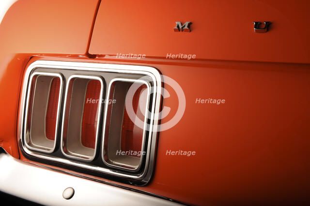 Ford Mustang Boss 429 1970. Artist: Simon Clay.