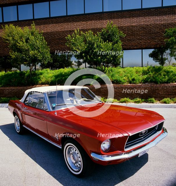 Ford Mustang Convertible 1968 Artist: Unknown.
