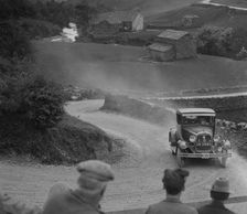 Ford of GM Denton competing in the MCC Edinburgh Trial, 1930. Artist: Bill Brunell