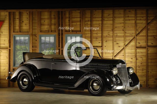 Ford Radster 1937. Artist: Simon Clay.