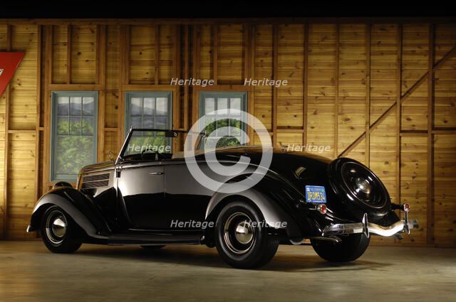 Ford Radster 1937. Artist: Simon Clay.