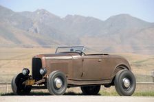 Ford Rodriguez Roadster Custom 1932. Artist: Simon Clay