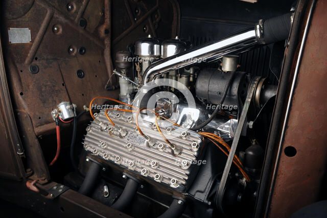 Ford Rodriguez Roadster Custom 1932. Artist: Simon Clay.