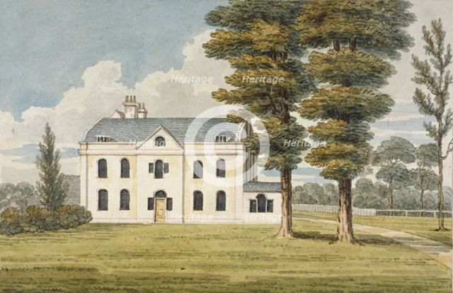 Fordhook House, Ealing, London, c1800. Artist: Anon