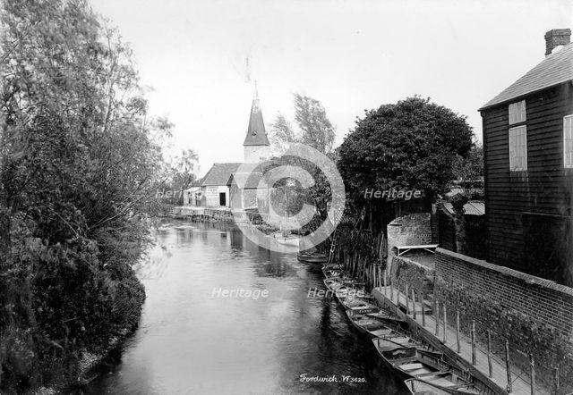 Fordwich, Kent, 1890-1910. Artist: Unknown