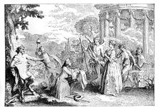 Fore-warned, Fore-armed 1741. Artist: E Gravelot