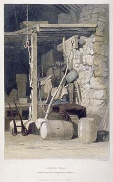 Fore Street, City of London, 1851. Artist: John Wykeham Archer