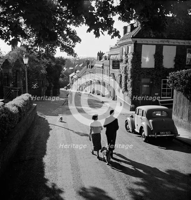 Fore Street, Hatfield, Hertfordshire, 1955-1965. Artist: John Gay.
