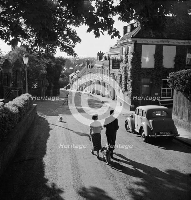 Fore Street, Hatfield, Hertfordshire, 1955-1965. Artist: John Gay.
