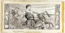 Foremost in the Envious Race, 1885. Creator: Will H. Low