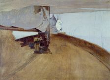 Foredeck of the Alda, c.1905. Creator: Henry Brokman