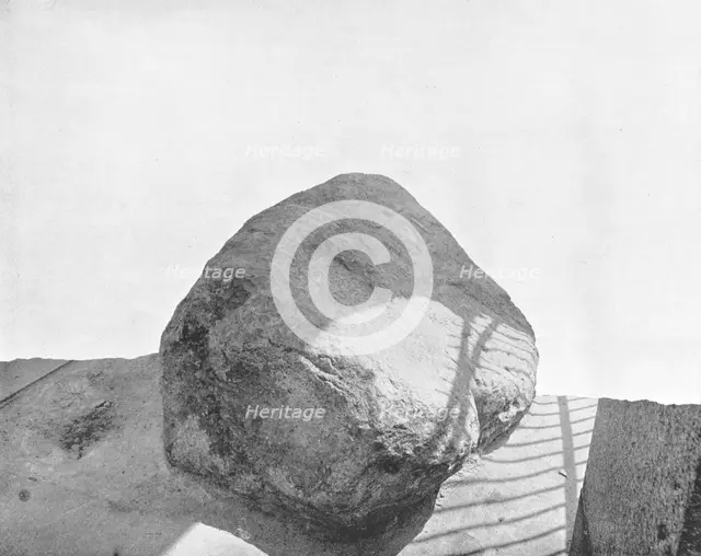 Forefathers Rock, Plymouth, Massachusetts, USA, c1900.  Creator: Unknown.