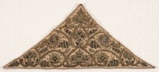 Forehead Cloth, late 1500s. Creator: Unknown