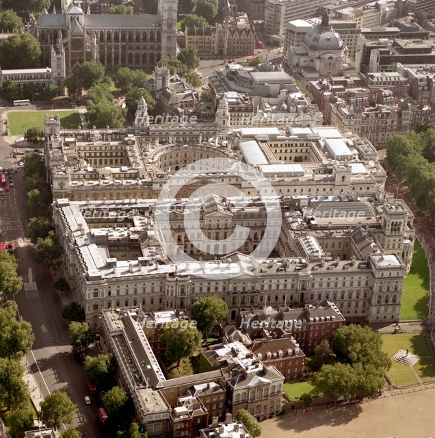 Foreign Office and Treasury, Whitehall, London, 2002 Artist: EH/RCHME staff photographer