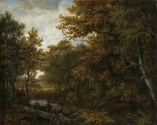 Forest, 1662. Creator: Meindert Hobbema
