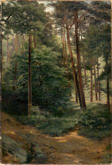 Forest, 1894. Creator: Ludovit Cordak
