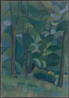 Forest, 1908-1910. Creator: Vladimir Baranoff-Rossine
