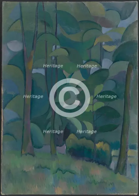 Forest, 1908-1910. Creator: Vladimir Baranoff-Rossine.
