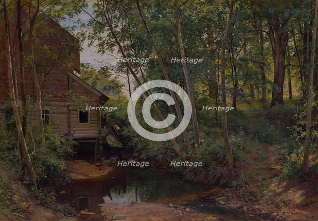 Forest Mill. Creator: Shishkin, Ivan Ivanovich (1832-1898).